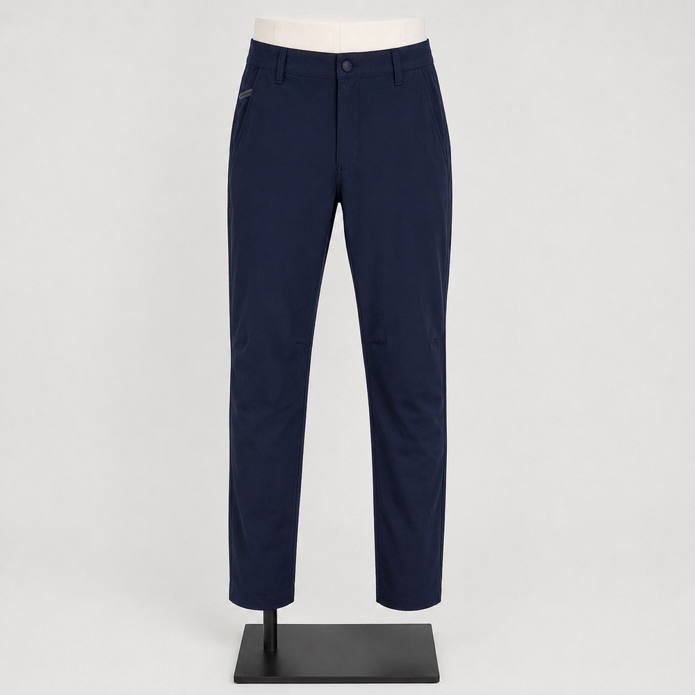 Rhone Mens Commuter Pants Navy Blue Performance Chino Trousers 31 Golf Travel